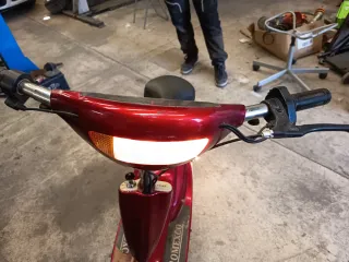 Patinete eléctrico vintage