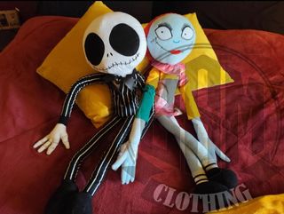 Peluche Jack e Sally Nightmare Before Christmas