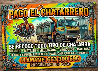 Retiro chatarra