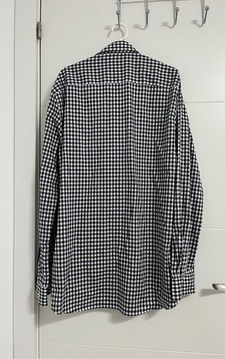 Camisa Pedro del Hierro cuadros blanco y negro