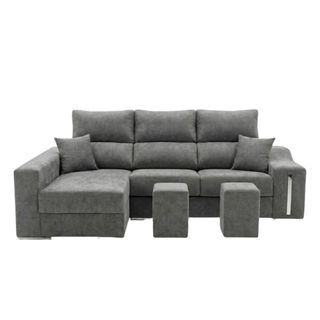 Sofá modular gris La Casa del Canapé