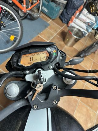 Keeway RKV 125 Negra(2019)12.906 km Etiqueta C