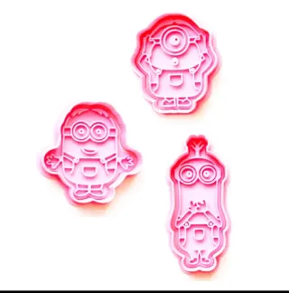 Set 3 stampini Minions