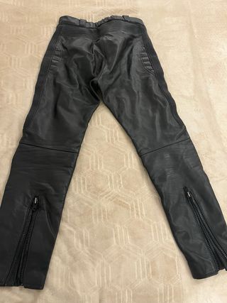 Pantalón de cuero para moto