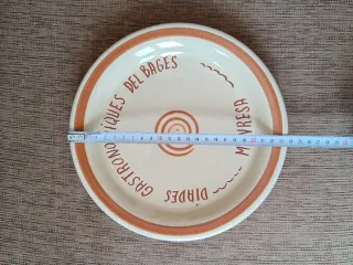 Plato Cerámica Manresa