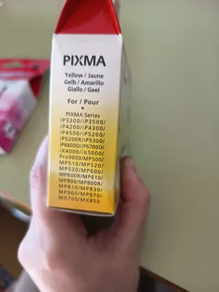 Cartuchos de tinta Canon, Epson, HP