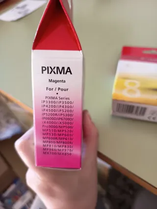 Cartuchos de tinta Canon, Epson, HP