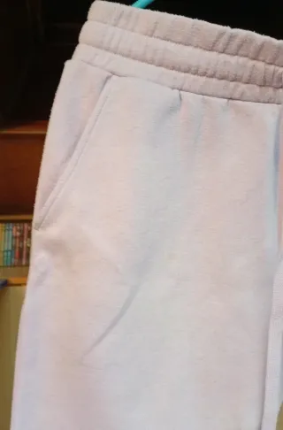 Pantalón chándal corto mujer Talla M color Lila