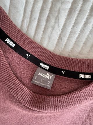 Sudadera Puma Rosa