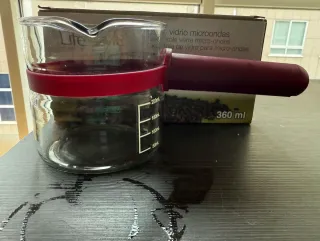 Cazo jarra Microondas Vidrio 360ml