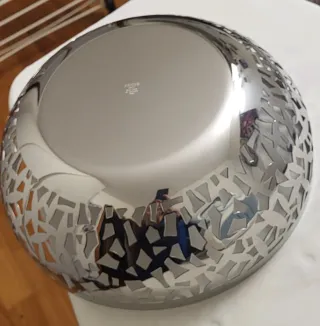 Cestino traforato Alessi in acciaio inox 18/10