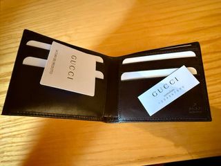 Portafoglio Gucci Bifold GG Supreme Ophidia Web