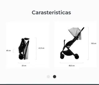 Silla de paseo Kinderkraft Pilot ultracompacta