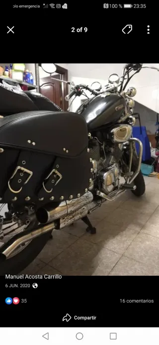 Yamaha Cruiser Negra Manual