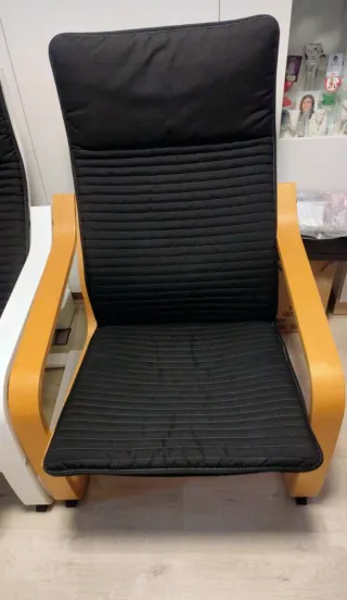 Sillón Poäng Ikea Madera Negra