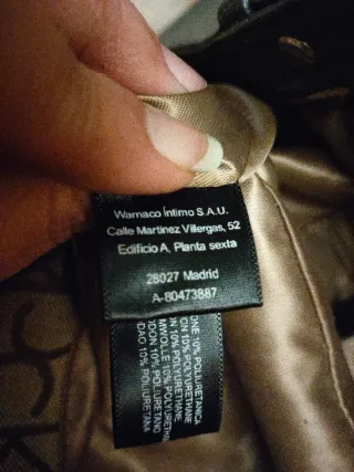 Bolso Calvin Klein Canva Beige y Marrón