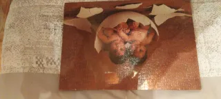 Cuadro Decorativo Marrón y Beige