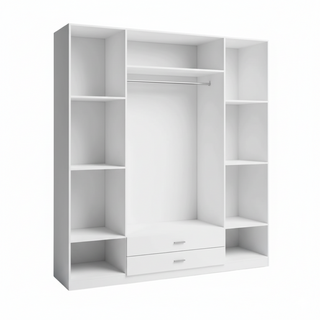Armario 4 Puertas Blanco