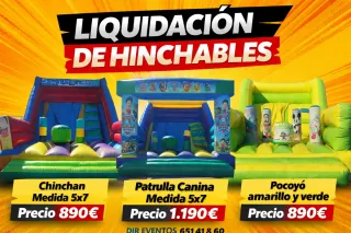 Castillos Hinchables en Liquidación