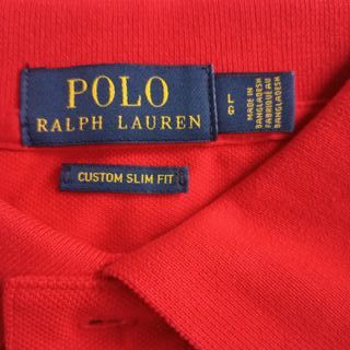 Polo Ralph Lauren Custom Slim Fit Rojo T L