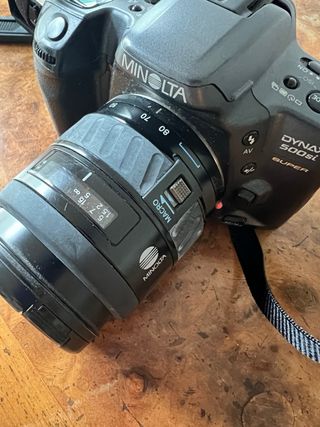 Cámara Analógica Minolta Dynax 500si