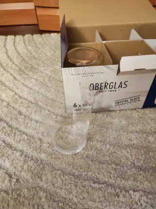 4 Vasos OBERGLAS Cristal 56 cl