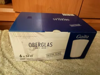 4 Vasos OBERGLAS Cristal 56 cl