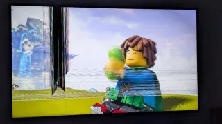 Samsung Smart TV 55 Panel pantalla LCD Roto