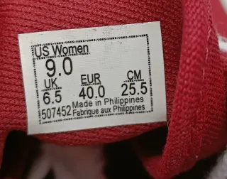 Vans Maddie Scarpe Donna Tg 40 Rosse