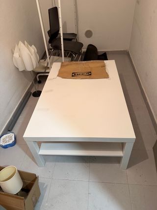 Mesa de centro IKEA blanca