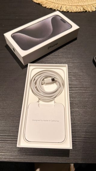 iPhone 15 Pro 128GB Black Titanium | Caja Original