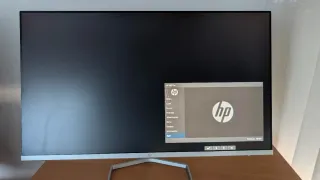 Monitor HP 27 Negro/Plateado