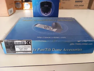 Lote Equipos CCTV Sanyo,Ademco,Ópticas varifocales