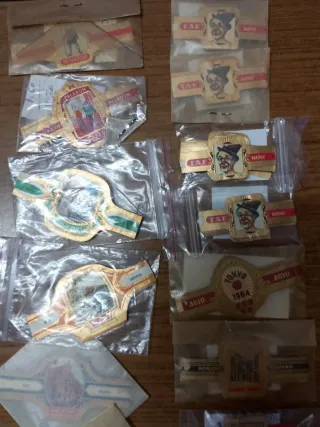 Gran lote de vitolas de puros