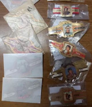 Gran lote de vitolas de puros