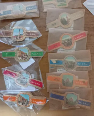 Gran lote de vitolas de puros