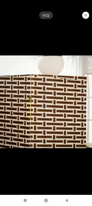 Biombo separador 4 paneles