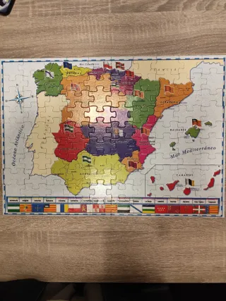 Puzzle Mapa de España Comunidades Autónomas
