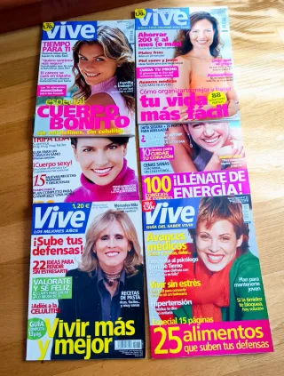 6 revistas VIVE,
