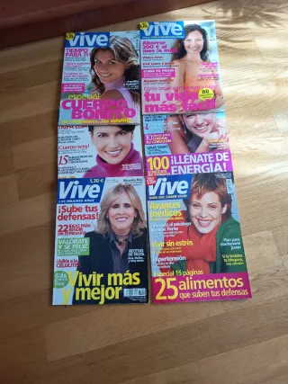 6 revistas VIVE,