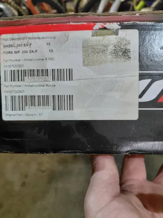 Horquilla WP 48mm SXS 2024