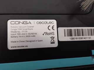 Cecotec Conga 1390 Robot Aspirador