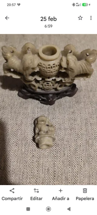 Figura decorativa estilo japonés