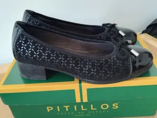 Zapatos planos negros talla 36