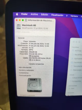 MacBook Pro  touchbar 14 2016 I7 16gb