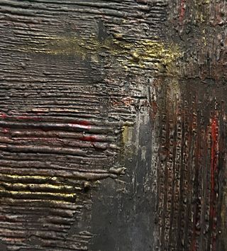 Lienzo abstracto pintado a mano 70x50