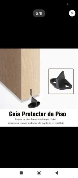 Herrajes Puerta Corredera Madera Metal