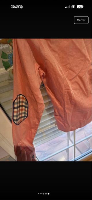 Camisa Spagnolo coral