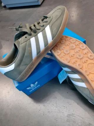 Adidas Gazelle Indoor Verde/Blanco