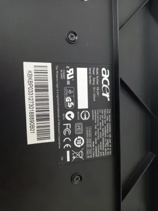 Tastiera PC Acer Nera